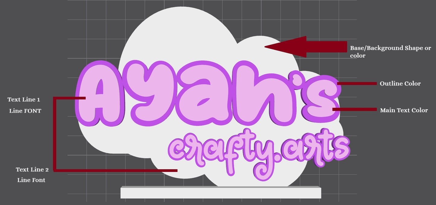 Cloud Standee