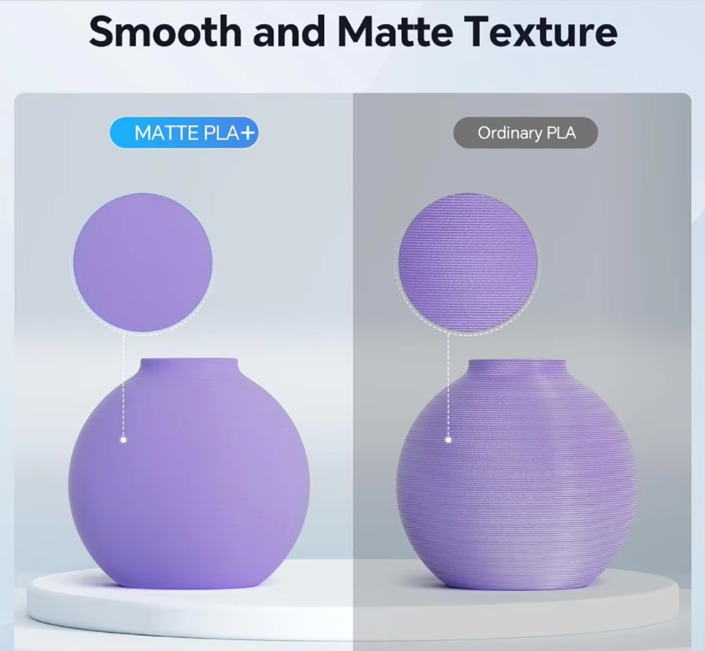 Creat3d Matte PLA+ Filament - 3d Printing