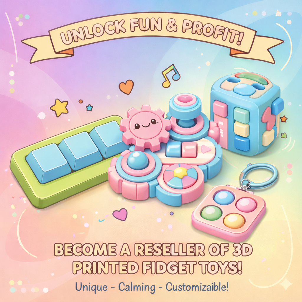 3D Printed Fidget Toys