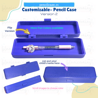 Customizable Pencil Case