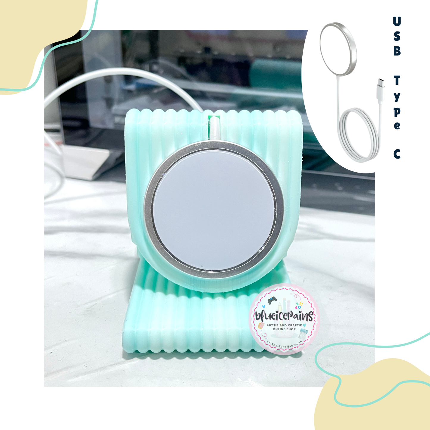Magnetic Wireless Charger Dock - 15W