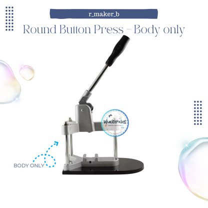 Round Button Press Machine Set [w/ 25mm mold]