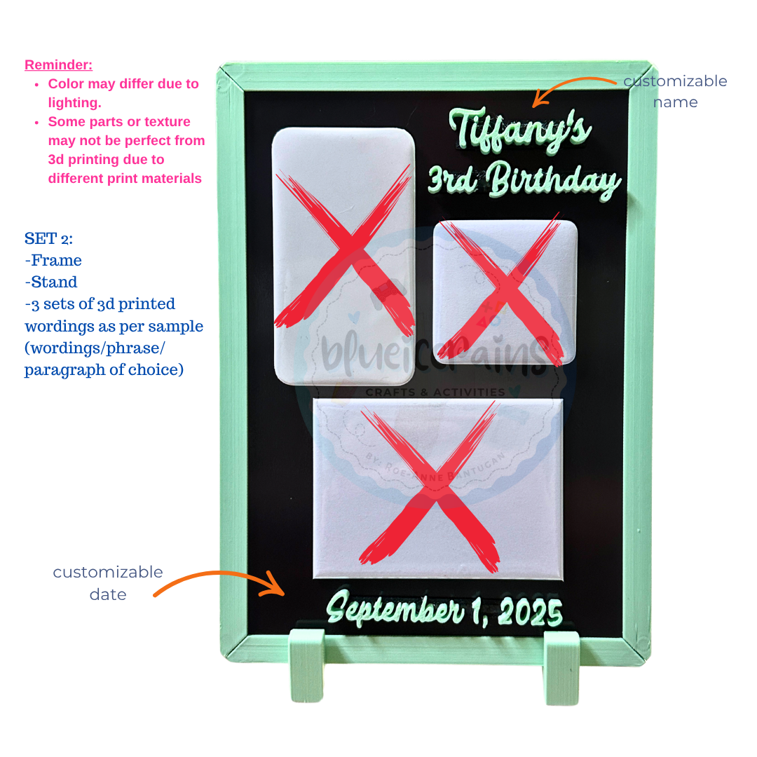Badge Magnet Board Frame
