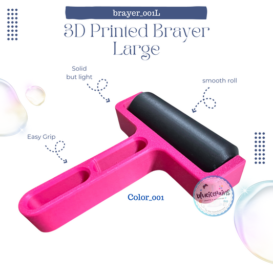 3D Printed Brayer - Large