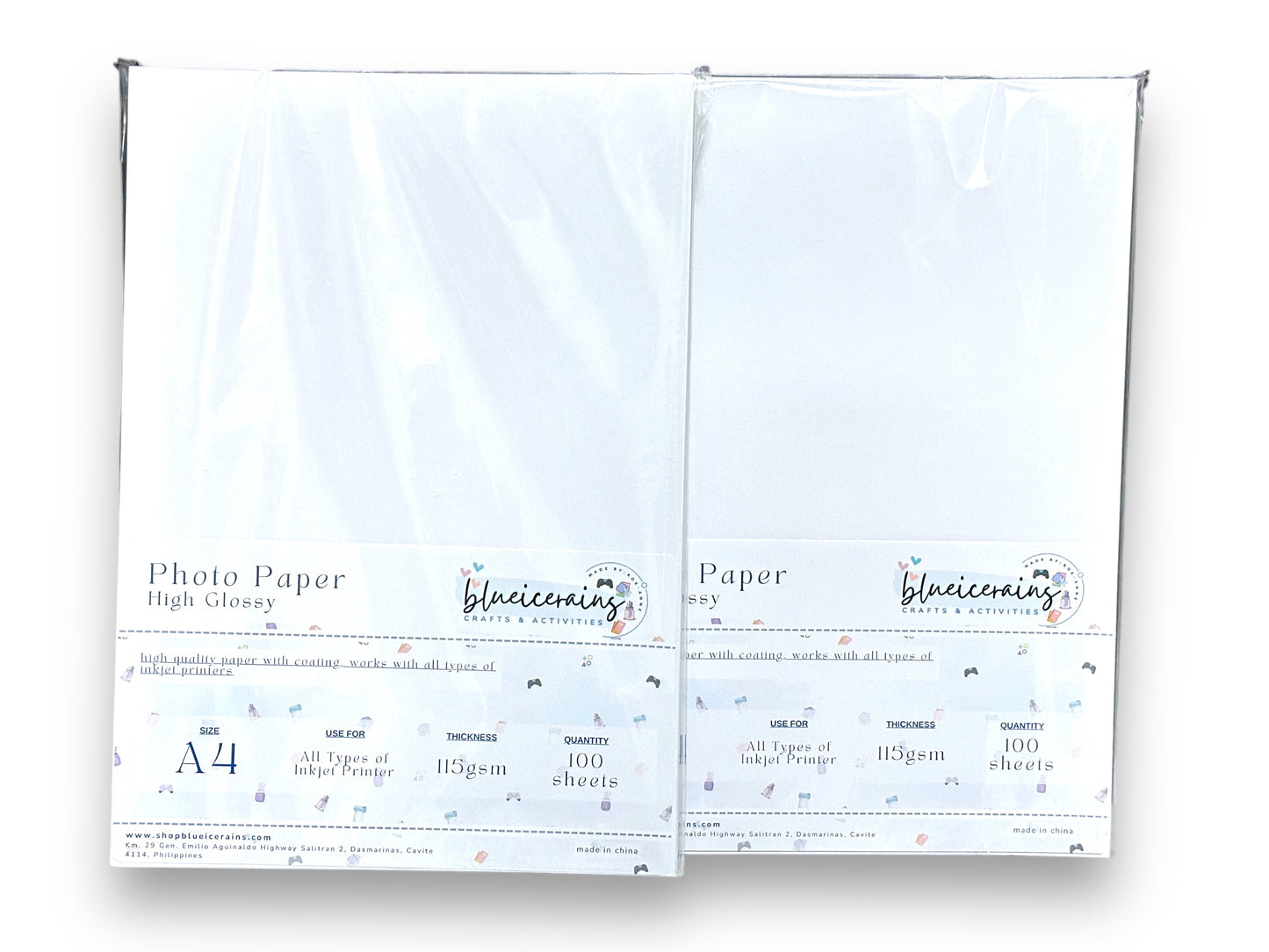 Photo Paper - High Glossy 115 GSM [A4]