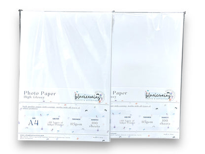 Photo Paper - High Glossy 115 GSM [A4]