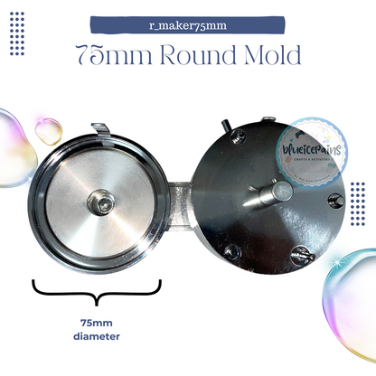 Round Button Mold - Sliding