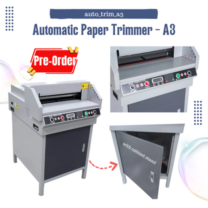 Automatic Paper Trimmer - A3