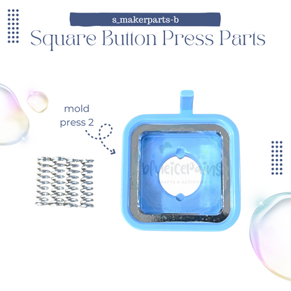 Square Button Press Mold Replacement