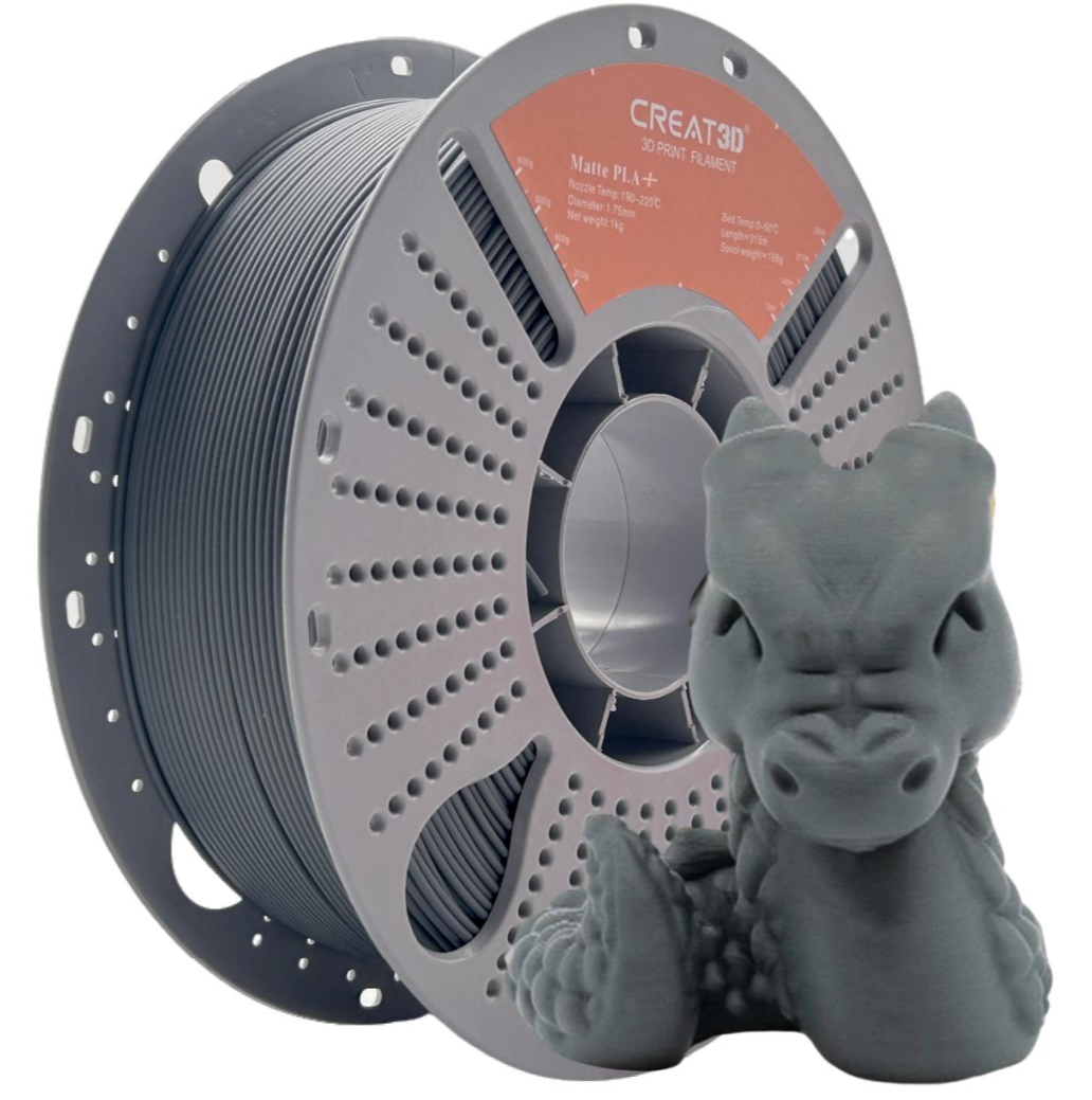 Creat3d Matte PLA+ Filament - 3d Printing