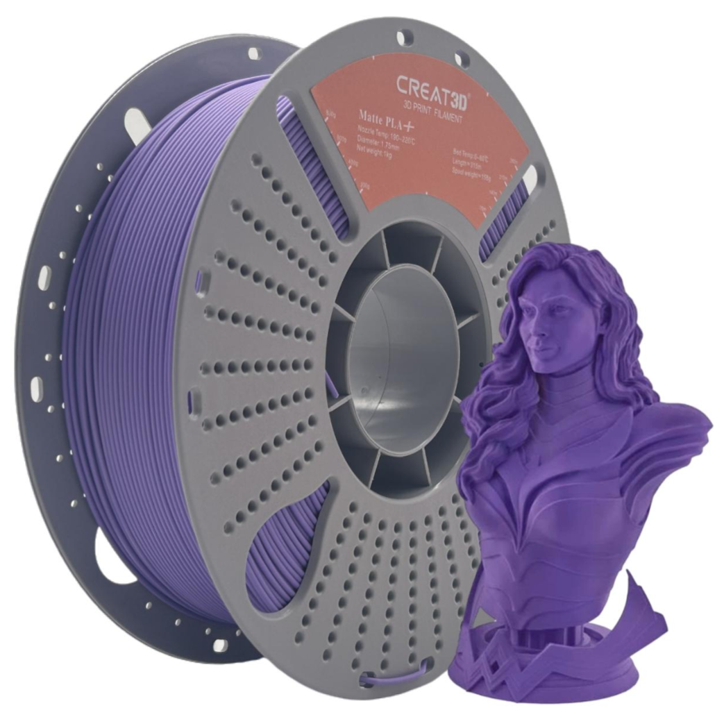 Creat3d Matte PLA+ Filament - 3d Printing