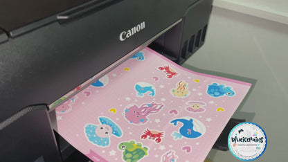 Vinyl Sticker - transparent backing [matte]