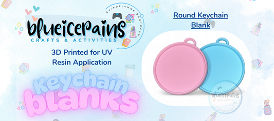 Round Blanks for UV Resin Application
